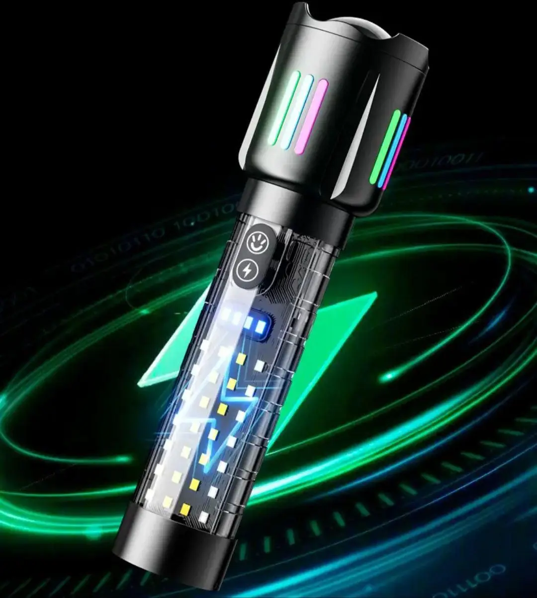 Linterna LED Táctica Ultra Potente